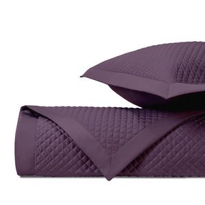 Home Treasures Diamond Quilted/Royal Sateen Bedding - Purple.