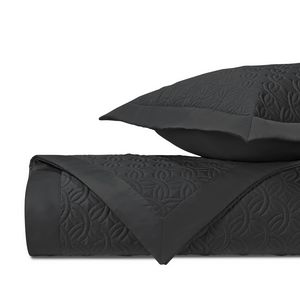Home Treasures Duomo Quilted Bedding - Black.