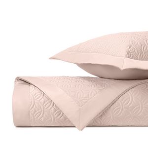 Home Treasures Duomo Quilted Bedding - Light Pink.