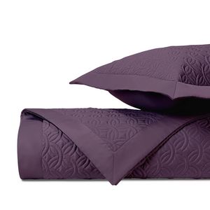 Home Treasures Duomo Quilted Bedding - Purple.