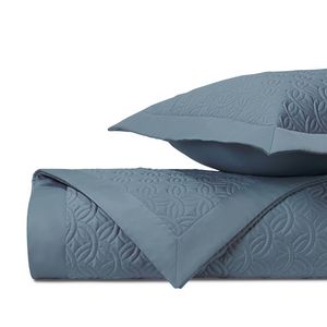 Home Treasures Duomo Quilted Bedding - Slate Blue.