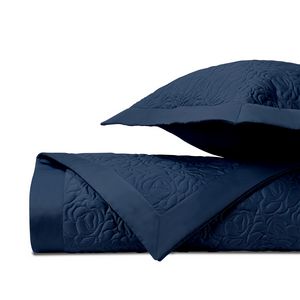Home Treasures Elysee Quilted Bedding - Navy Blue.