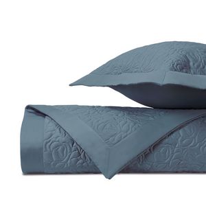 Home Treasures Elysee Quilted Bedding - Slate Blue.
