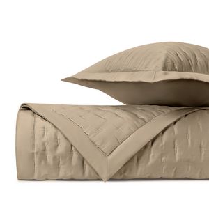 Home Treasures Fil Coupe Quilted Sateen Bedding - Candlelight.
