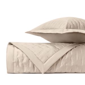 Home Treasures Fil Coupe Quilted Sateen Bedding - Caramel.