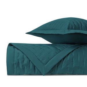 Home Treasures Fil Coupe Quilted Sateen Bedding - Teal.