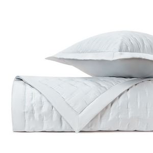 Home Treasures Fil Coupe Quilted Sateen Bedding - White.