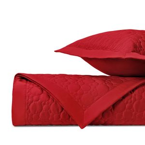 Home Treasures Globe Quilted Bedding - Bri Red.