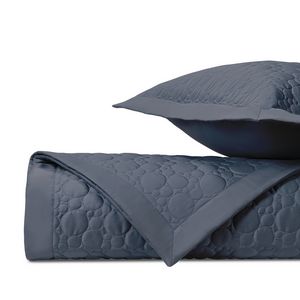 Home Treasures Globe Quilted Bedding - Stone Blue.
