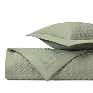 Home Treasures Houndstooth Quilted Bedding - Crystal Green.