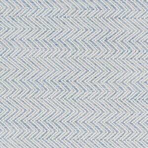 Home Treasures Linens Houston - Denim Textured Fabric Bedding Fabric - Flame Stitch Light Denim.