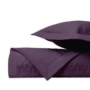 Home Treasures Isla Quilted Bedding - Purple.