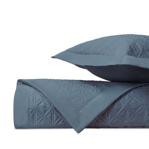 Home Treasures Isla Quilted Bedding - Slate Blue.