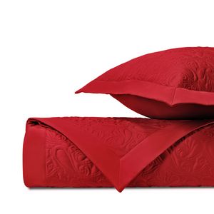 Home Treasures Kashmir Quilted Bedding - Bri Red.