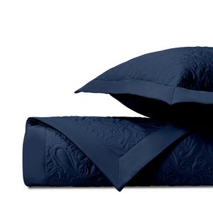 Home Treasures Kashmir Quilted Bedding - Navy Blue.