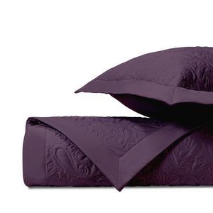 Home Treasures Kashmir Quilted Bedding - Purple.