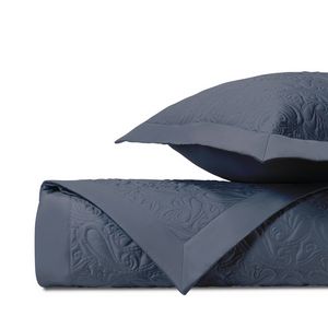 Home Treasures Kashmir Quilted Bedding - Stone Blue.