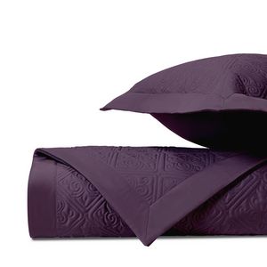 Home Treasures Laurel Quilted Bedding - Purple.