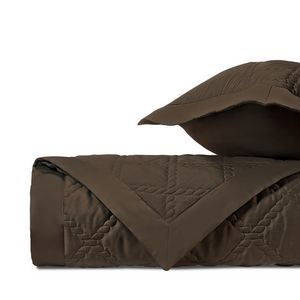 Home Treasures Liberty Quilted Bedding - Chocolate.