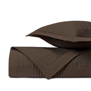 Home Treasures Londres Quilted Bedding Collection - Chocolate.