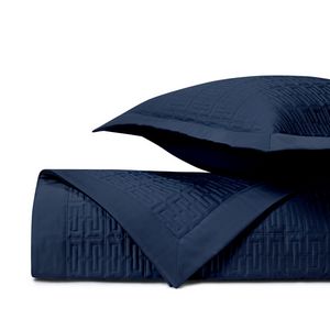 Home Treasures Londres Quilted Bedding Collection - Navy Blue.