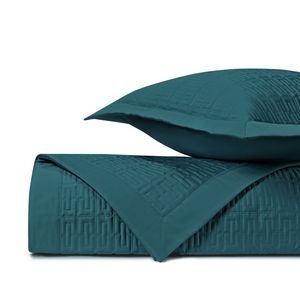 Home Treasures Londres Quilted Bedding Collection - Teal.