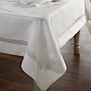 Home Treasures Lotus Tablecloth
