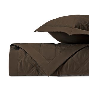 Home Treasures Luciana Quilted Bedding - Chocolate.