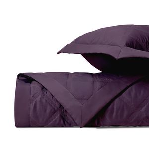 Home Treasures Luciana Quilted Bedding - Purple.
