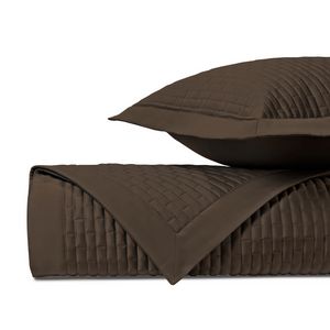 Home Treasures Mason Quilted Bedding - Chocolate.
