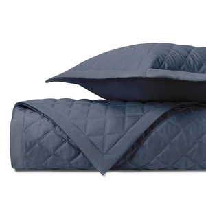 Home Treasures Mesa Quilted Bedding - Stone Blue.
