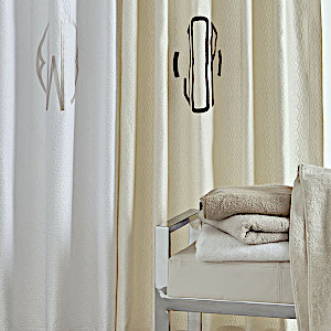 Home Treasures Mirage Shower Curtain