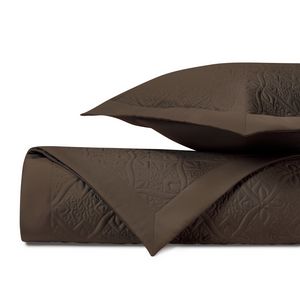 Home Treasures Mystique Quilted Bedding - Chocolate.