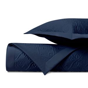 Home Treasures Mystique Quilted Bedding - Navy Blue.