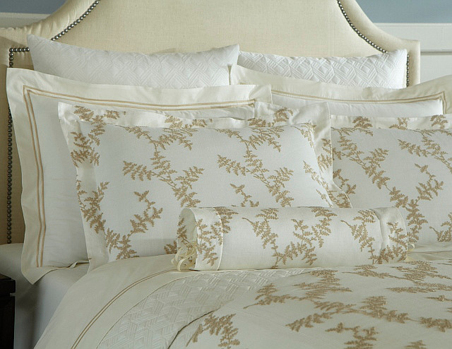 *Home Treasures Newport Embroidered and Quilted Bedding Collection