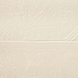 Home Treasures Bedding Olympia Matelasse Bedding in Ivory color.