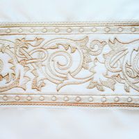 Home Treasures Bedding Paris Embroidery Collection - White/Candlelight.