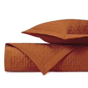 Home Treasures Parquet Quilted Bedding - Clementine.