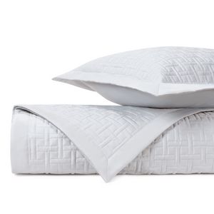 Home Treasures Parquet Quilted Bedding - White.