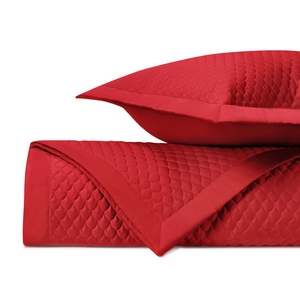 Home Treasures Raindrop Quilted Bedding - Bri Red.