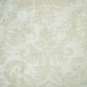 Home Treasures Bedding Renaissance Sheeting Collection Fabric - Ivory Floral.
