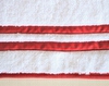 Home Treasures Ribbons Towel Close-up - White/Argentina.