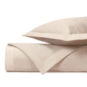Home Treasures Roses Quilted Bedding - Ecru.