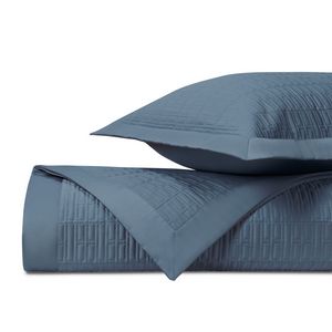 Home Treasures Sydney Quilted Bedding - Slate Blue.
