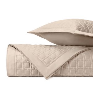 Home Treasures Square Quilted Bedding - Caramel.