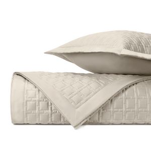 Home Treasures Square Quilted Bedding - Khaki.
