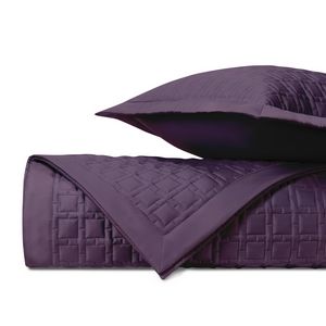Home Treasures Square Quilted Bedding - Purple.