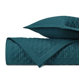 Home Treasures Square Quilted Bedding - Teal.