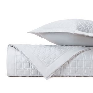 Home Treasures Square Quilted Bedding - White.