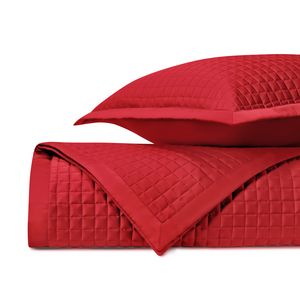 Home Treasures Time Square Quilted Bedding - Bri Red.